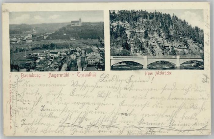 Altenmarkt Alz Baumburg Angermuehle Traunthal x 1900