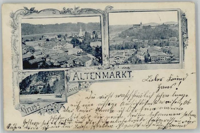 Altenmarkt Alz  x 1897