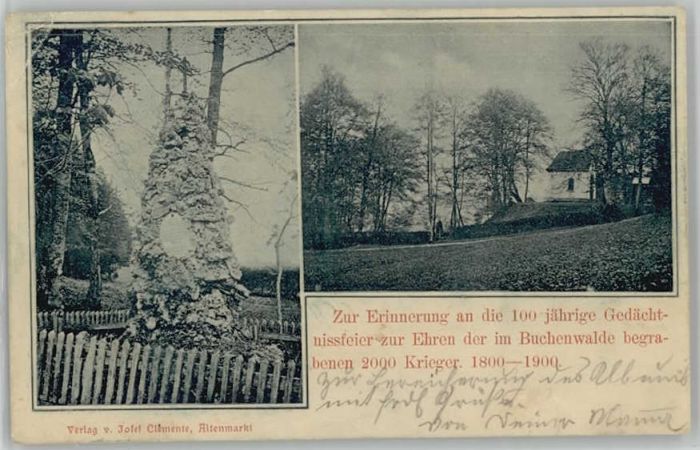 Siegsdorf [Stempelabschlag] Gedächtnisfeier x 190