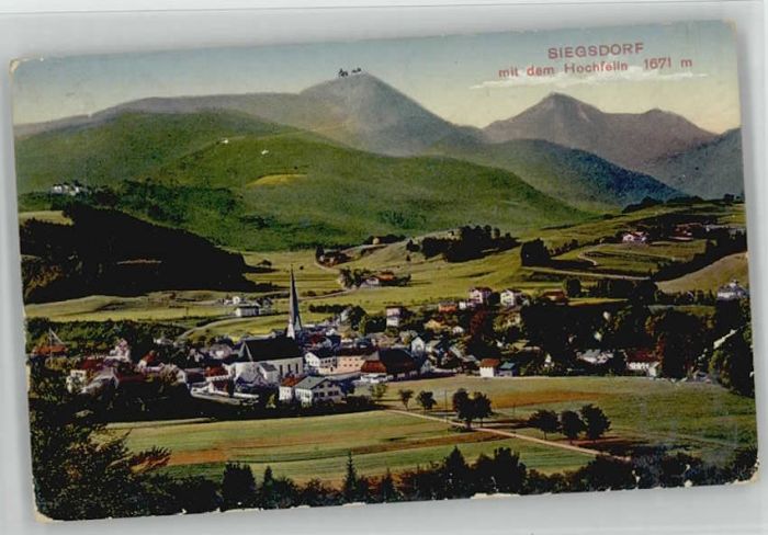 Siegsdorf Hochfelln x 1910