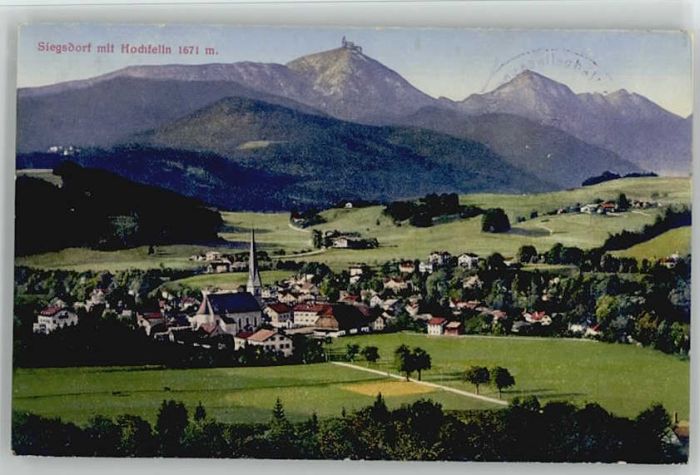 Siegsdorf Hochfelln x 1910