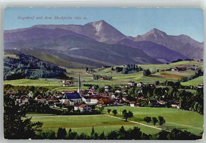 Siegsdorf Hochfelln ungelaufen ca. 1910