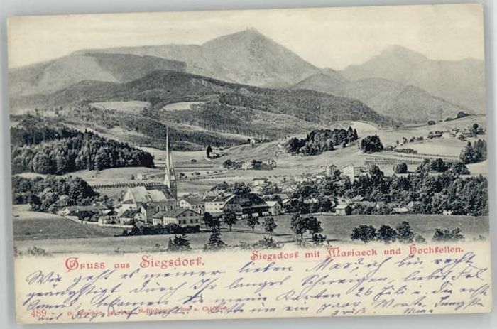 Siegsdorf Hochfelln x 1902