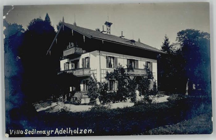 Bad Adelholzen Oberbayern Bad Adelholzen Villa Sedlmayr x 1910