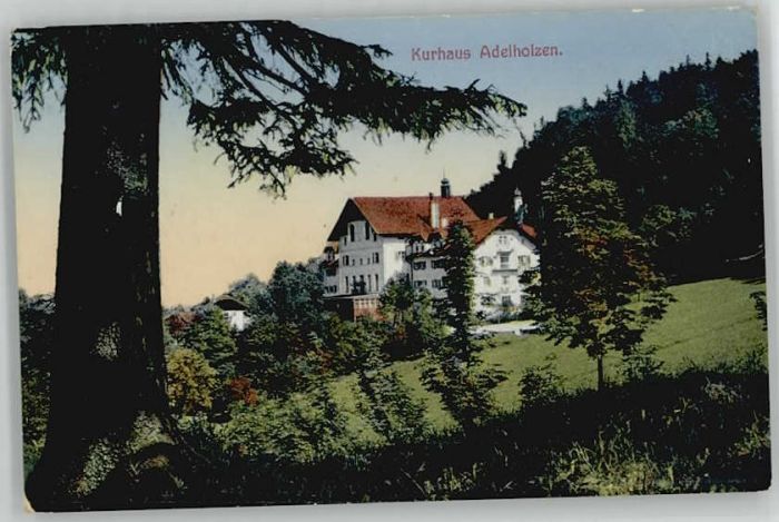 Bad Adelholzen Oberbayern Bad Adelholzen Kurhaus x 1910