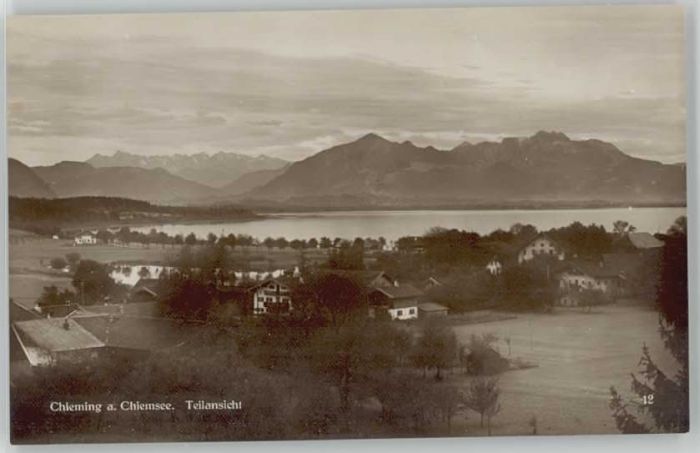 Chieming Chiemsee Chieming  ungelaufen ca. 1910