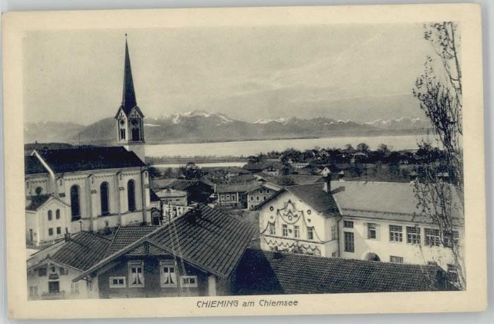 Chieming Chiemsee Chieming  ungelaufen ca. 1920