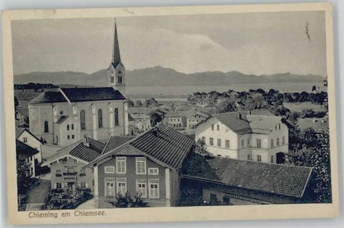 Chieming Chiemsee Chieming  ungelaufen ca. 1920
