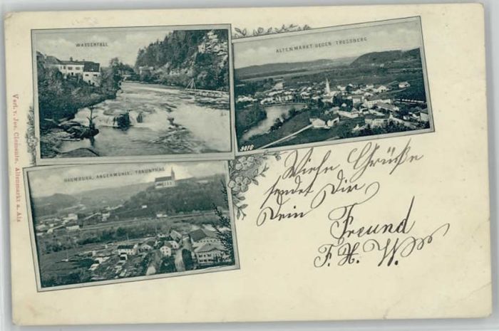 Altenmarkt Alz Wasserfall x 1900