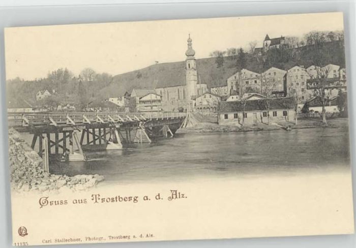 Trostberg  ungelaufen ca. 1900