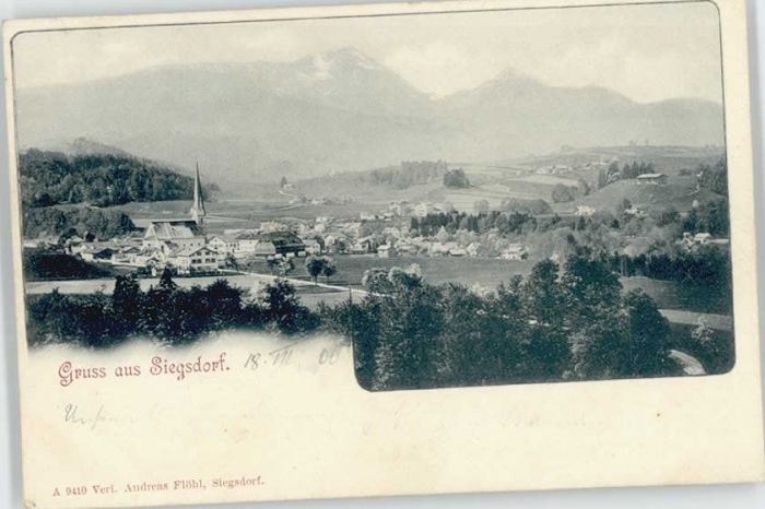 Siegsdorf  ungelaufen ca. 1900