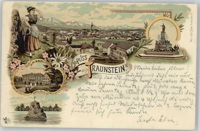 Traunstein Oberbayern Traunstein x 1903