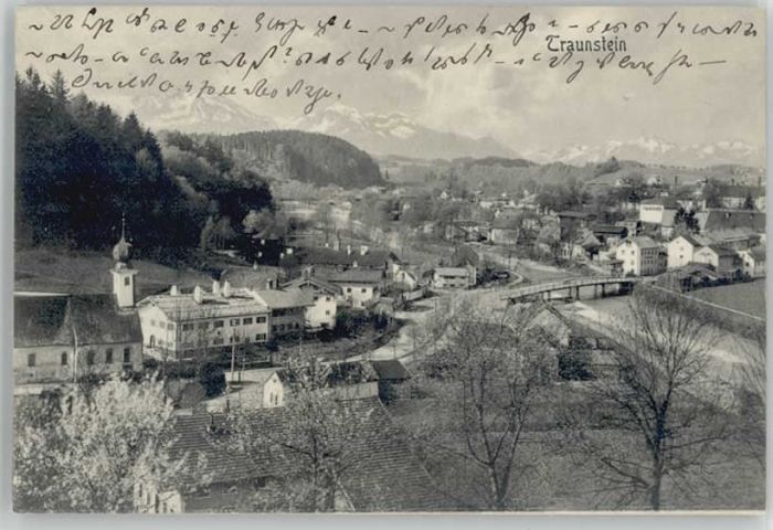 Traunstein Oberbayern Traunstein  x 1907