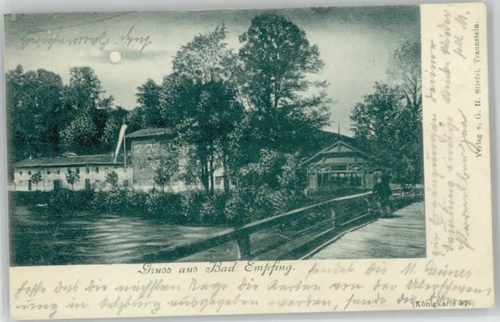Traunstein Oberbayern Traunstein Bad Empfing x 1899