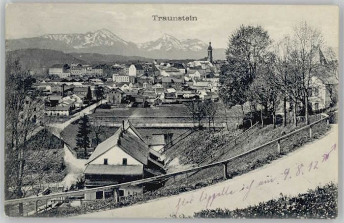 Traunstein Oberbayern Traunstein  o 1912