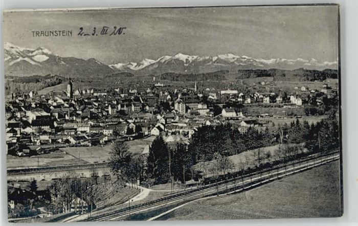 Traunstein Oberbayern Traunstein  ungelaufen ca. 1920