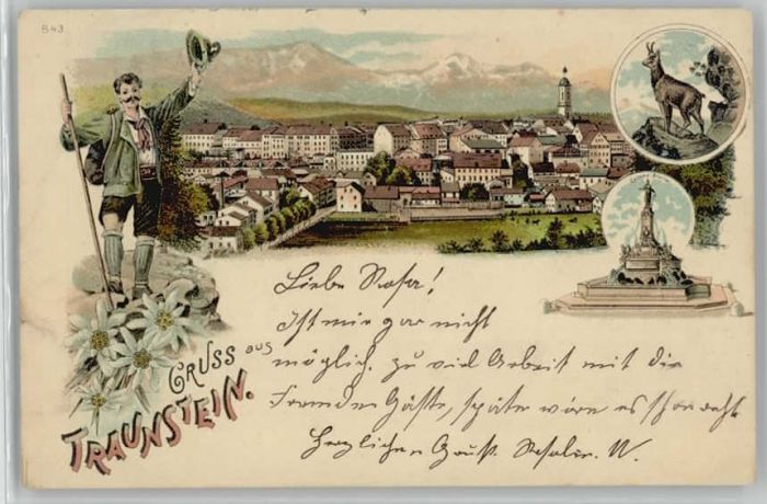 Traunstein Oberbayern Traunstein  x 1900
