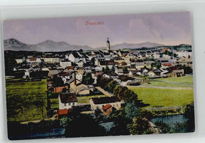 Traunstein Oberbayern Traunstein Feldpost x 1917