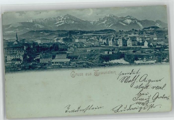 Traunstein Oberbayern Traunstein  x 1898
