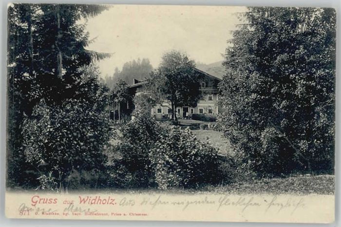 Prien Chiemsee [Verlag O. Blaschke] Widholz x 1905