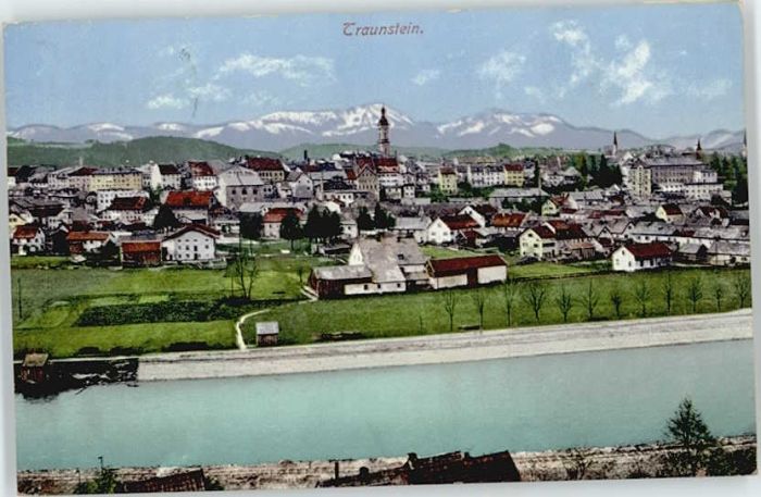 Traunstein Oberbayern Traunstein x 1912