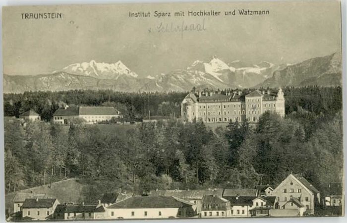 Traunstein Oberbayern Traunstein institut sparz x 1916