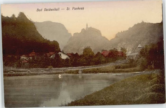 Bad Reichenhall St. Pankraz ungelaufen ca. 1910