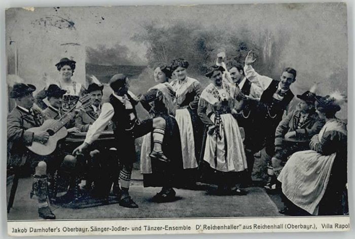 Bad Reichenhall Jakob Damhofer Jodler Tänzer Feldpost x