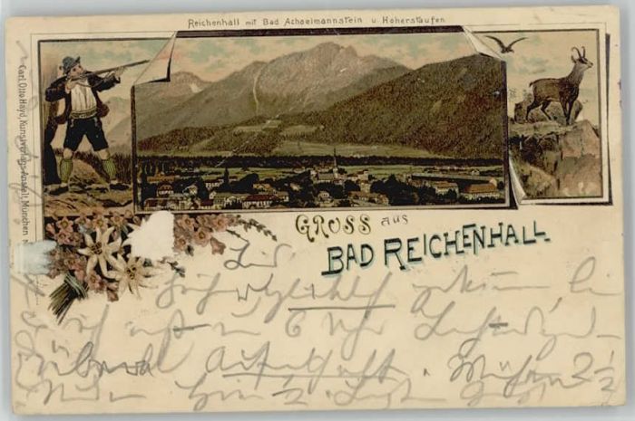 Bad Reichenhall Bad Achselmannstein x 1901