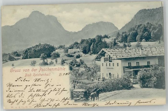 Bad Reichenhall Poschenmuehle x 1900