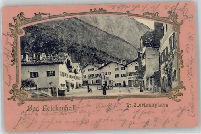 Bad Reichenhall St. Floriansplatz x 1905