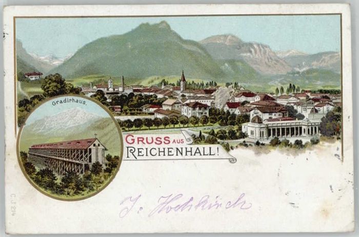 Bad Reichenhall Gradierhaus x 1898
