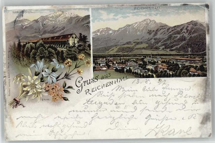 Bad Reichenhall Gradierhaus x 1897