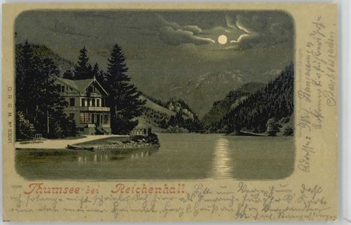 Bad Reichenhall Thumsee x 1899