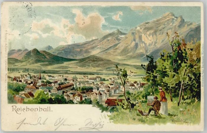 Bad Reichenhall Künstler x 1900