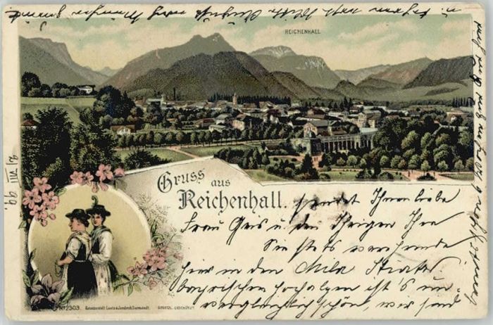 Bad Reichenhall Trachten x 1899