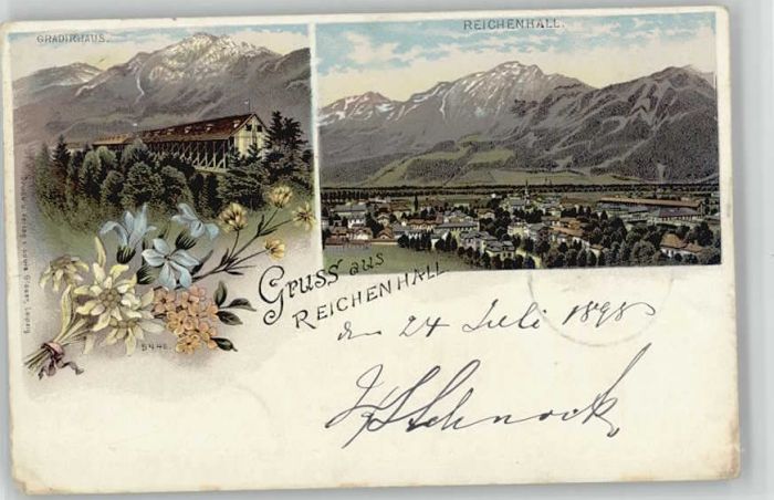 Bad Reichenhall Gradierhaus x 1898