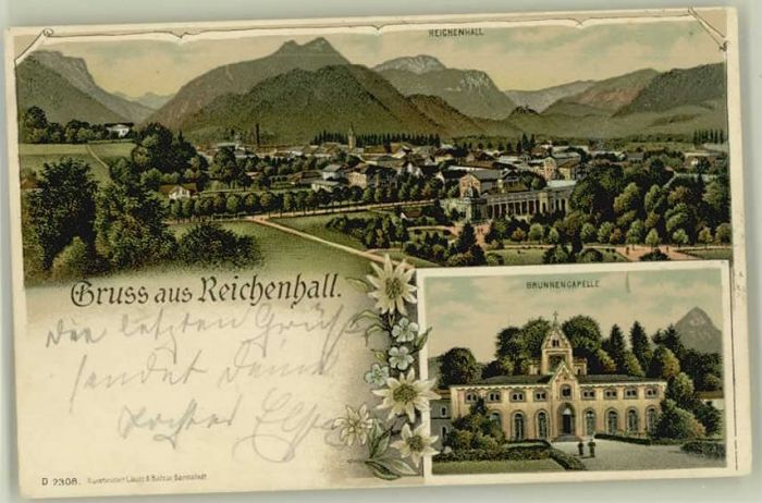 Bad Reichenhall Brunnenkapelle x 1905