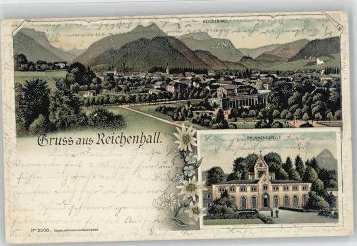 Bad Reichenhall Brunnenkapelle x 1899