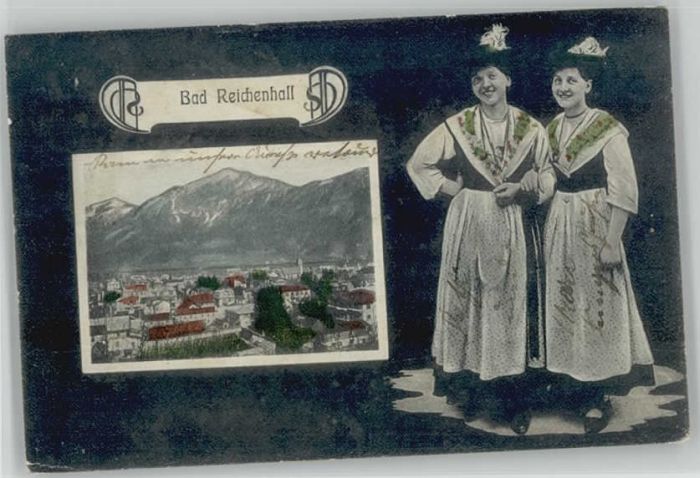 Bad Reichenhall Trachten x 1906