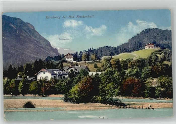 Kirchberg Oberbayern Reiteralpe ungelaufen ca. 1910