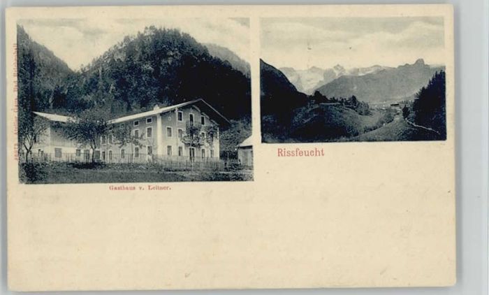 Bad Reichenhall [handschriftlich] Rissfeucht Gasthaus L
