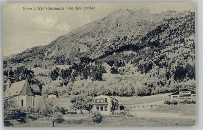 Bad Reichenhall Nonn ungelaufen ca. 1910