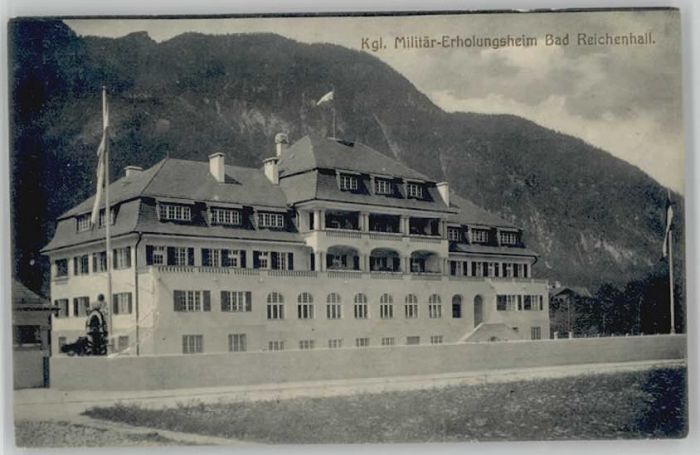 Bad Reichenhall Militär-Erholungsheim x 1916
