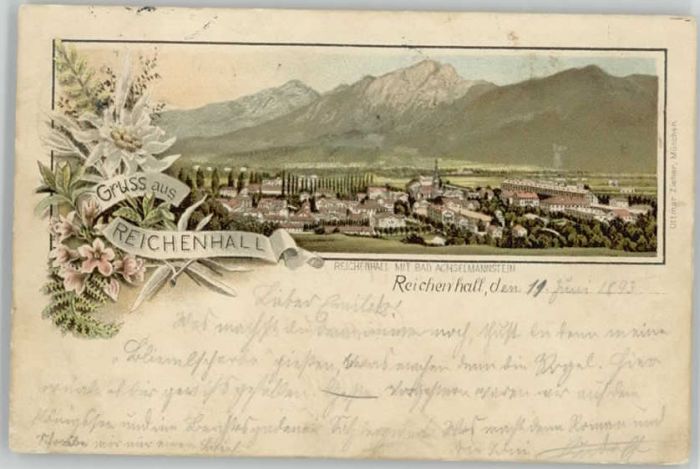 Bad Reichenhall Bad Achselmannstein x 1893