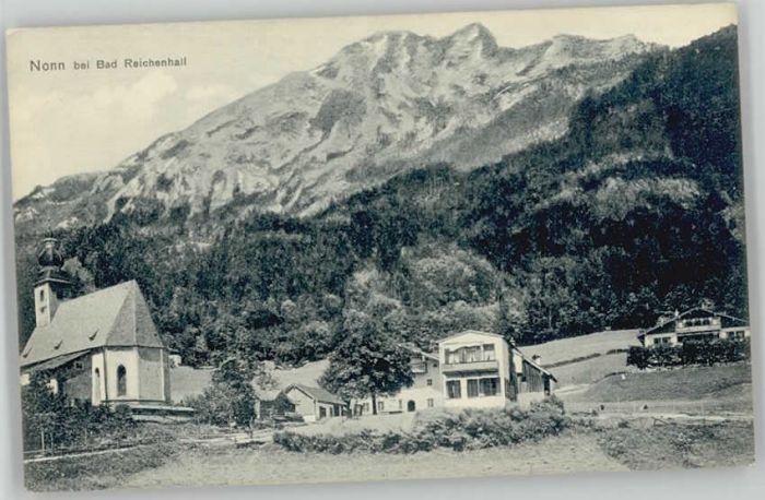 Bad Reichenhall Nonn ungelaufen ca. 1910