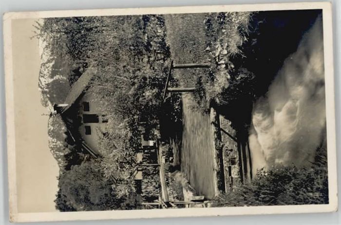 Bad Reichenhall Gasthaus Obermühle ungelaufen ca. 1920