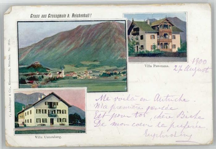 Bad Reichenhall Grossgmain x 1900