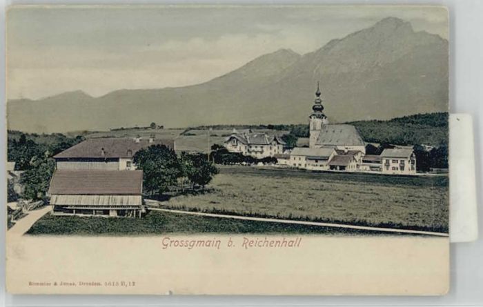 Bad Reichenhall Grossgmain ungelaufen ca. 1900