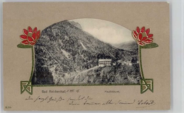 Bad Reichenhall Mauthaeusl x 1906